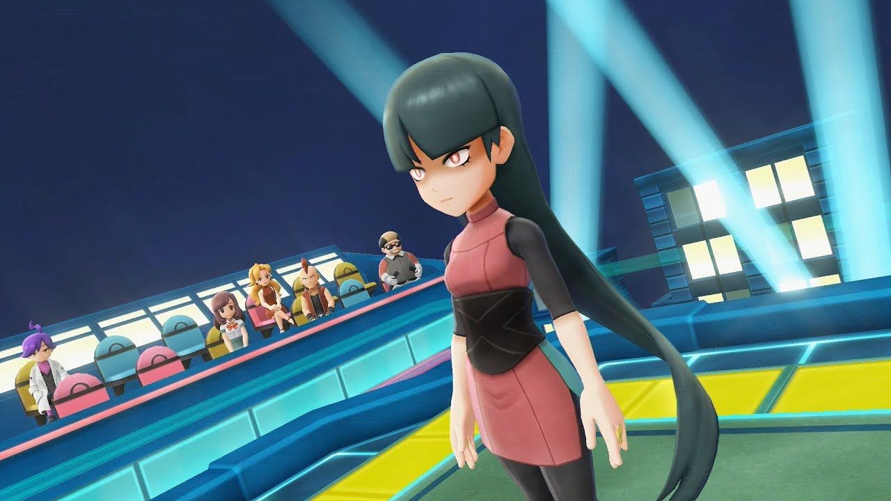 Sabrina Stares Down The Player Pokemon