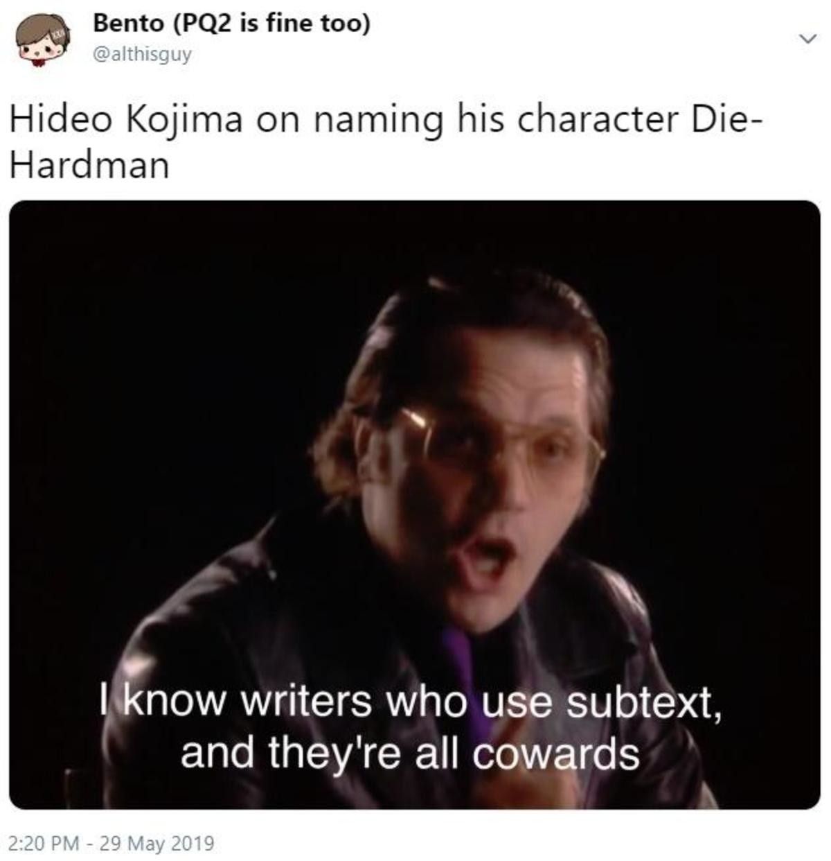 Subtext Death Stranding Meme