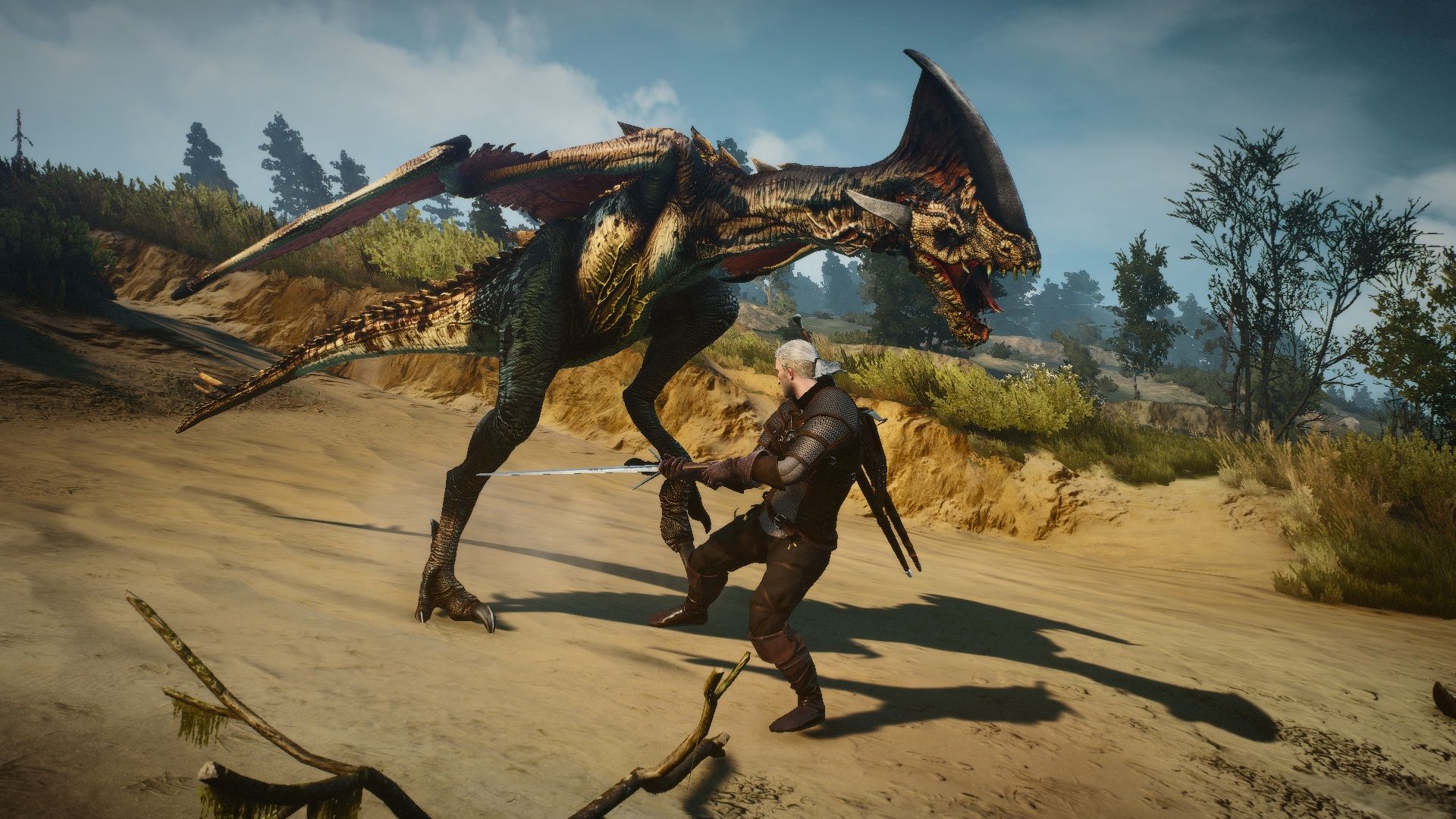 forktail from the witcher 3