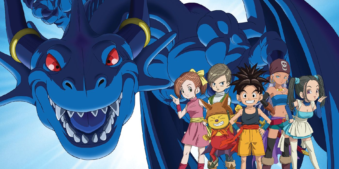 blue dragon anime character art