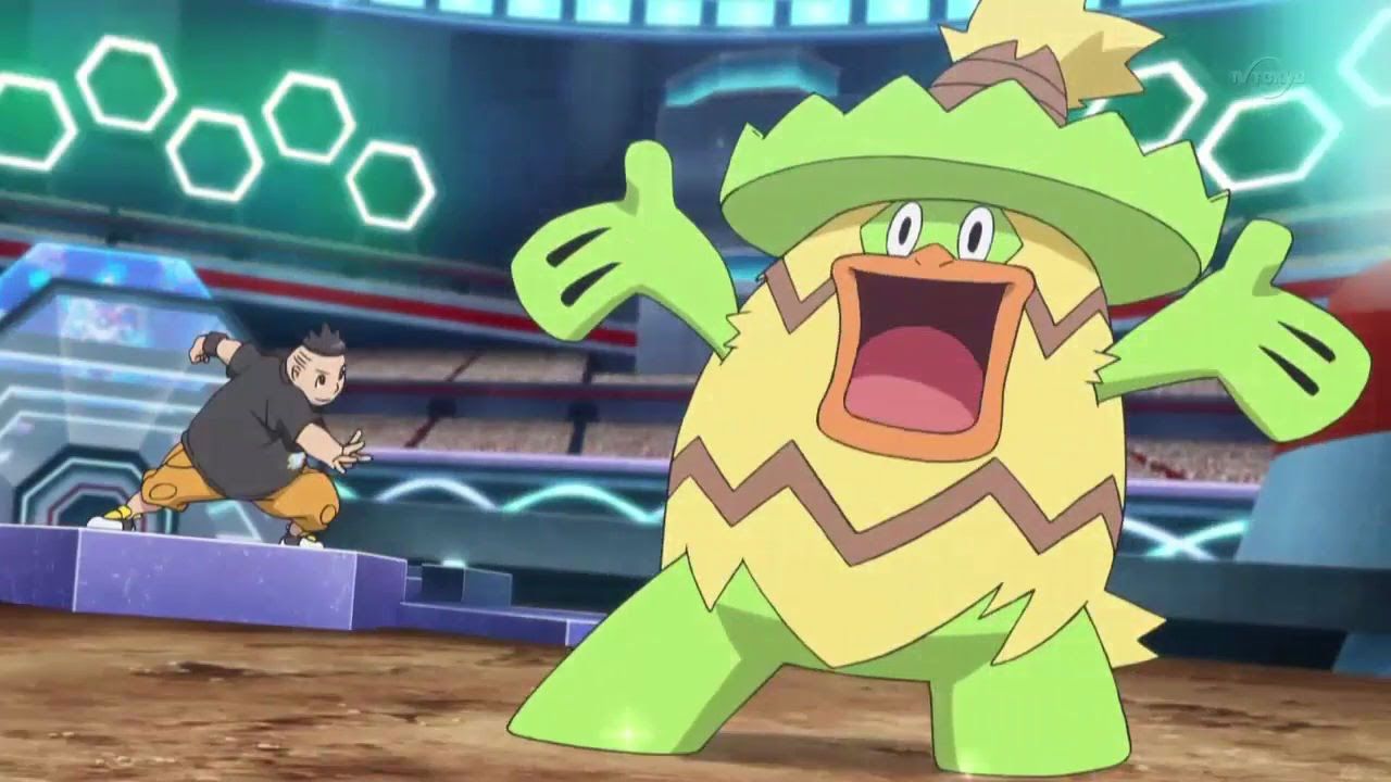 Pokemon X and Y Tierno and Ludicolo