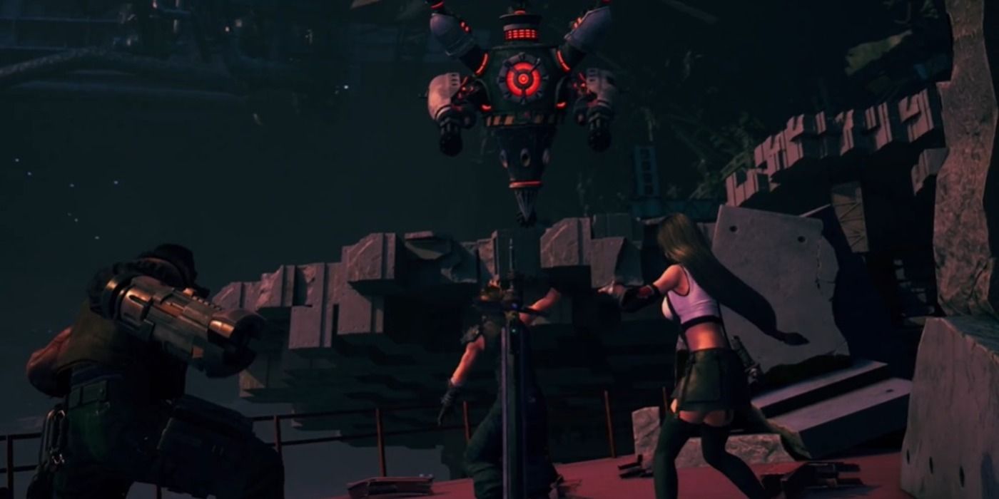 Boss Battle final Fantasy VII Remake