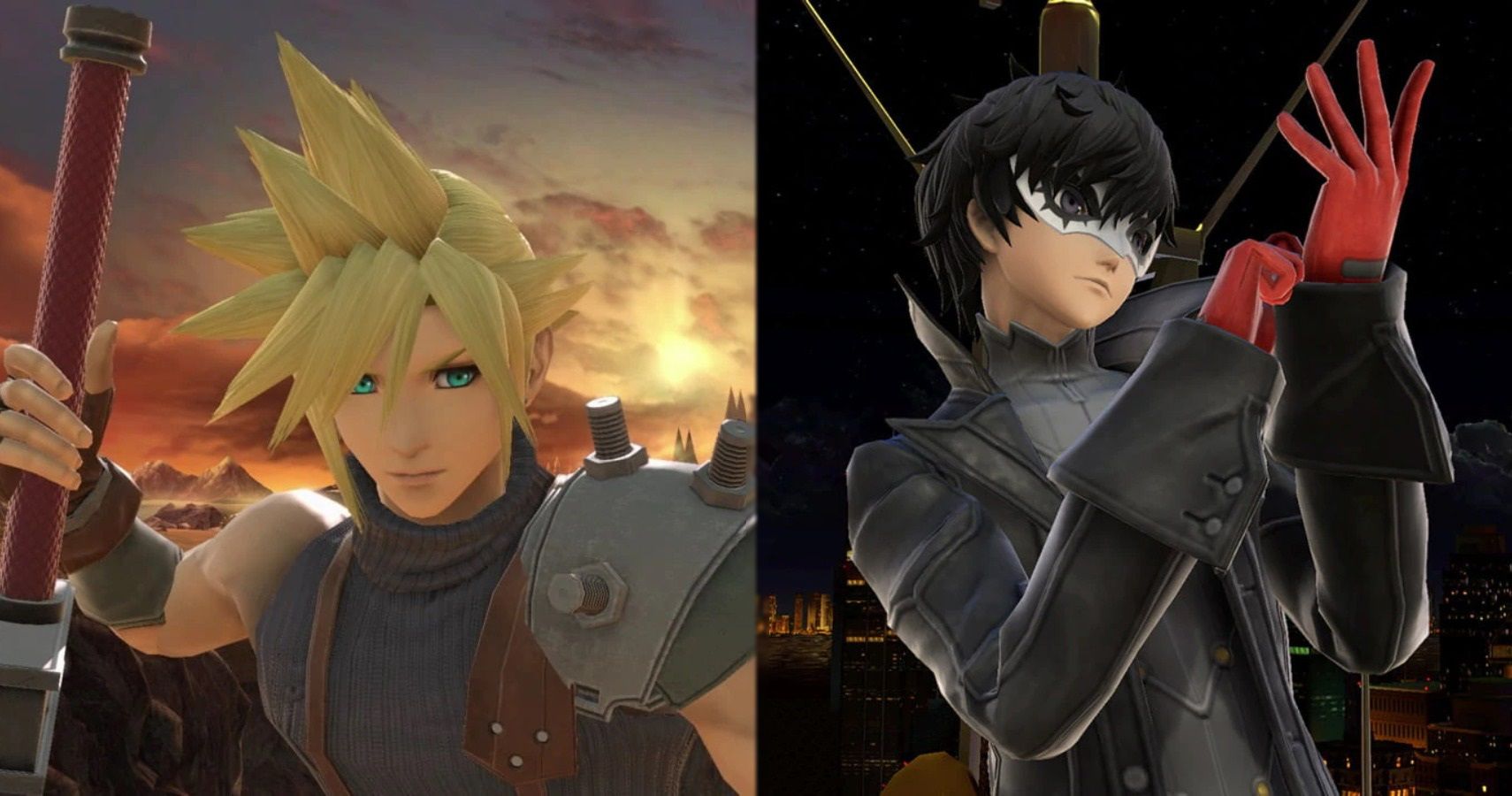 Cloud Joker Smash Bros