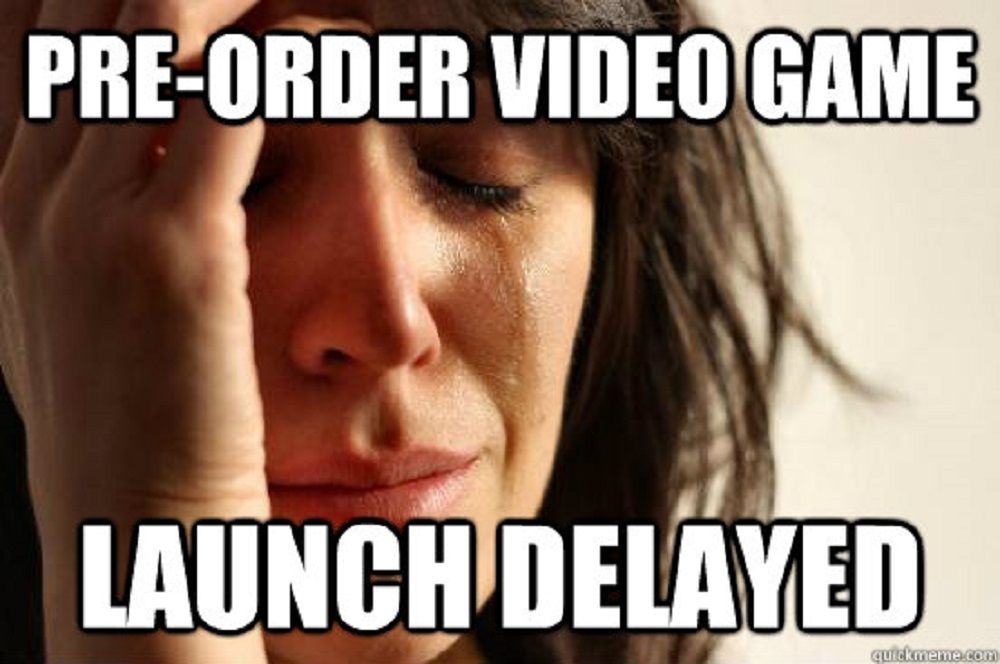 Delayed game pre-order