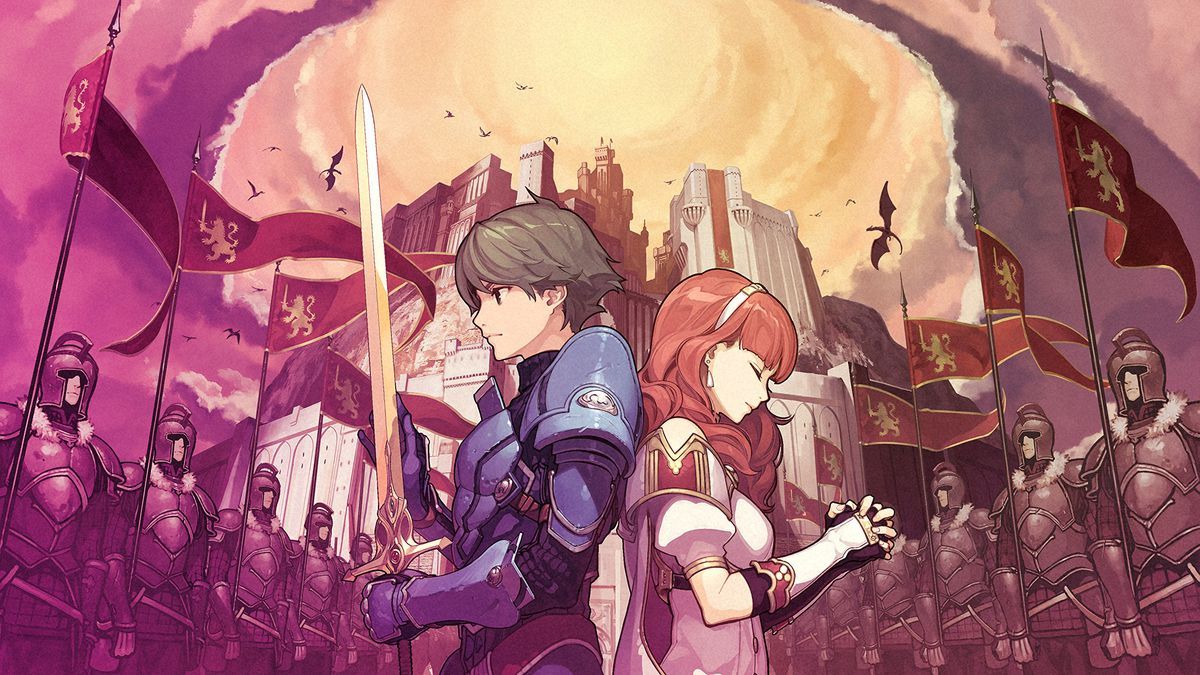 Fire Emblem Shadows of Valentia Artwork