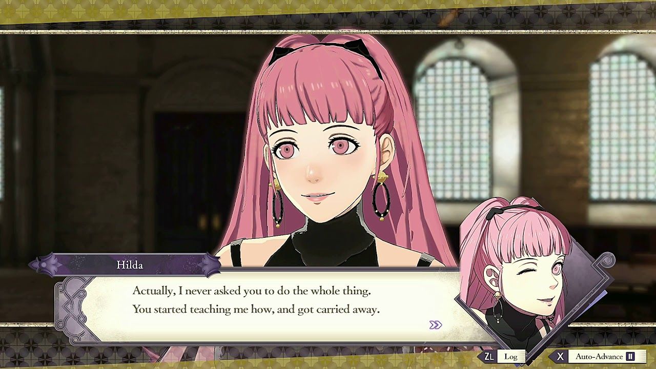 Fire Emblem Three Houses Hilda Timeskip