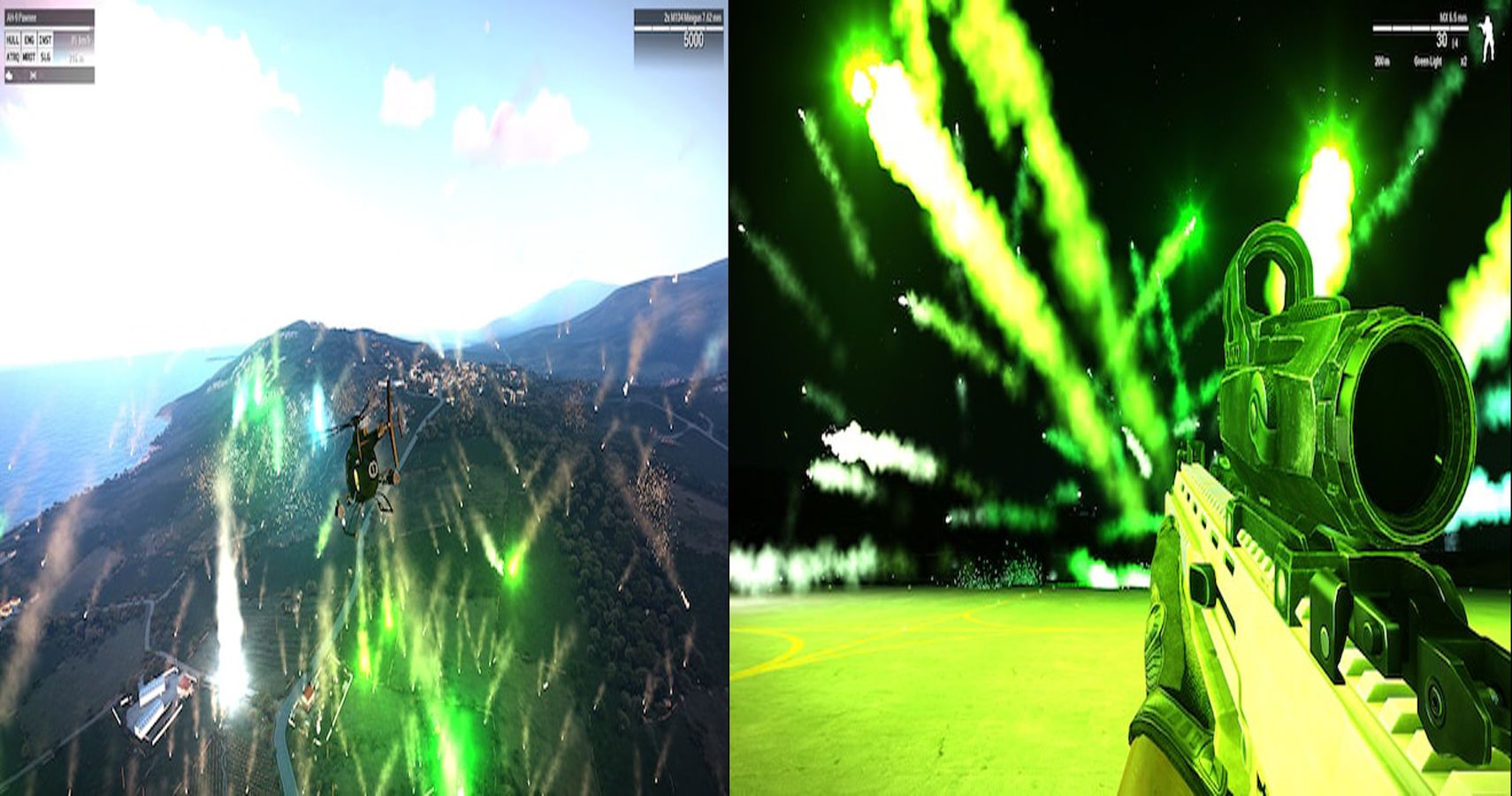 The Fireworks Gun mod for Arma 3