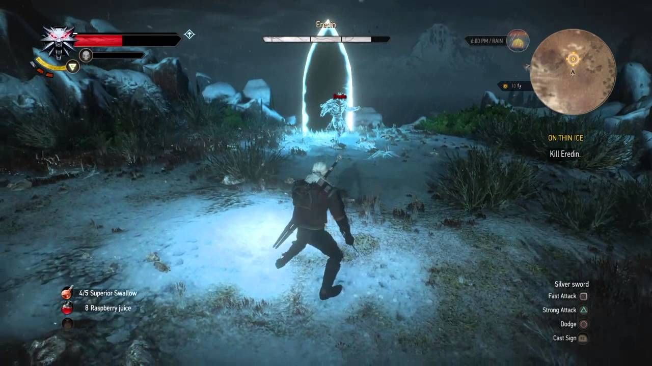 Eredin opening a portal