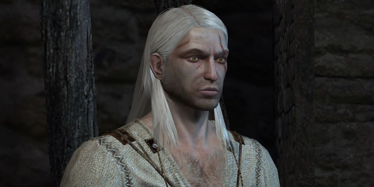 Geralt of Rivia in Witcher 1