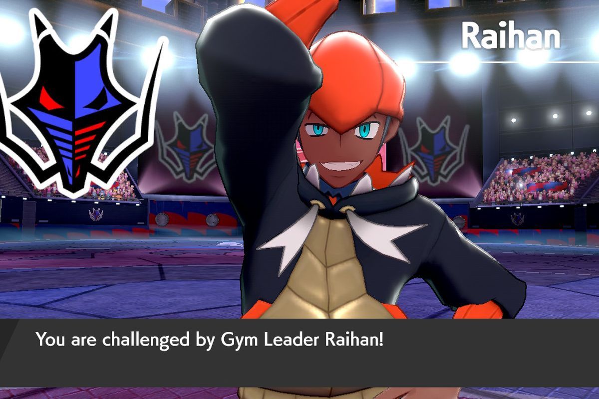 pokemon sword shield gym leader raihan