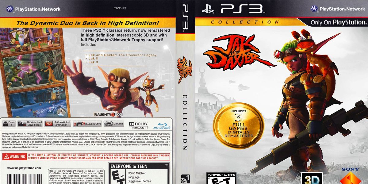 Jak &amp; Daxter Trilogy PS3
