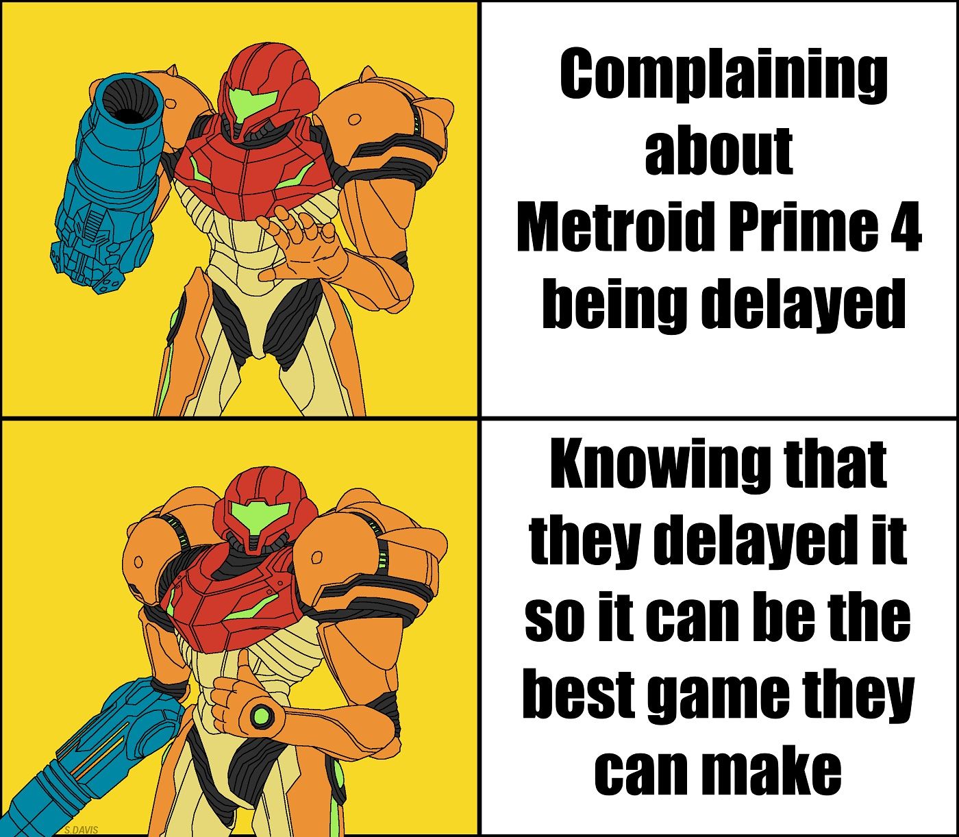 Metroid Prime 4 delay meme