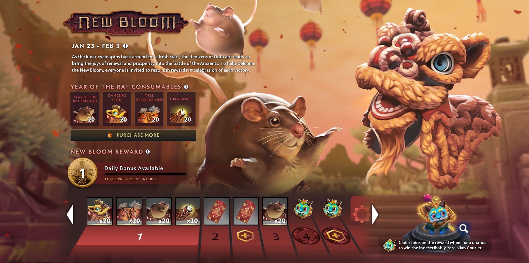 New Bloom Level Bar