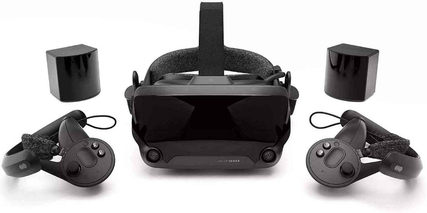 Valve Index Full Set display against white