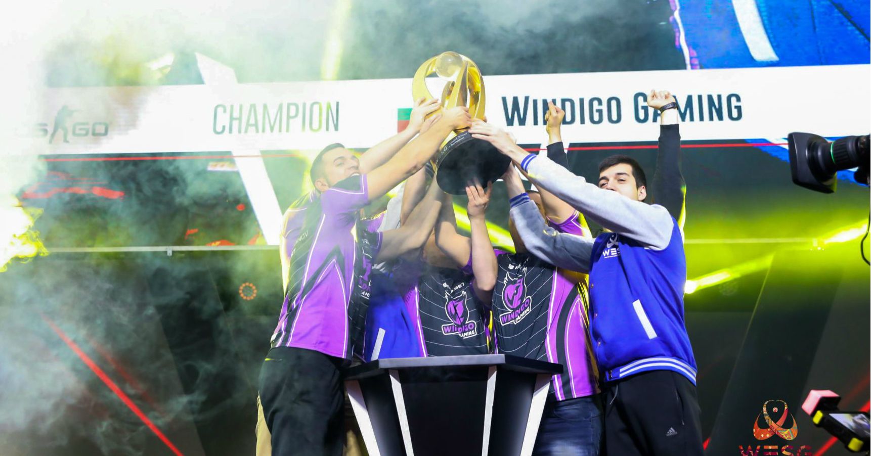 Windigo after winning WESG 2018