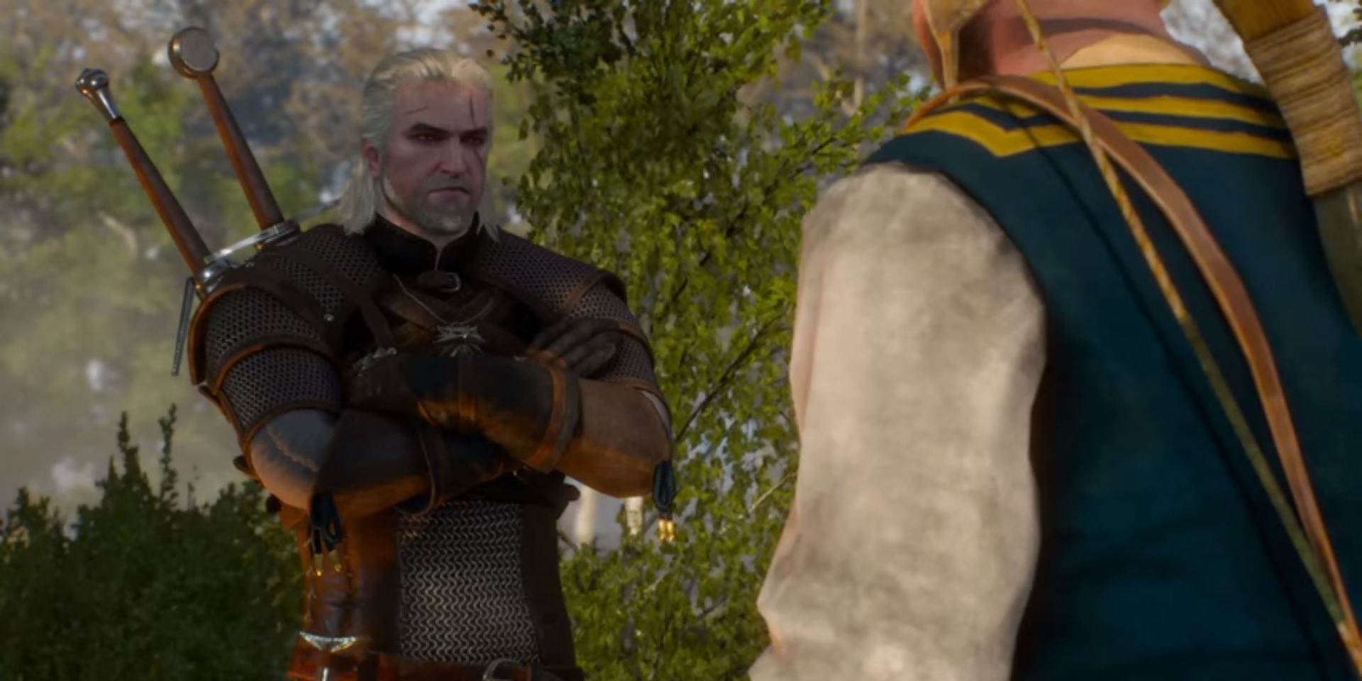 Witcher 3 Geralt Arms Crossed