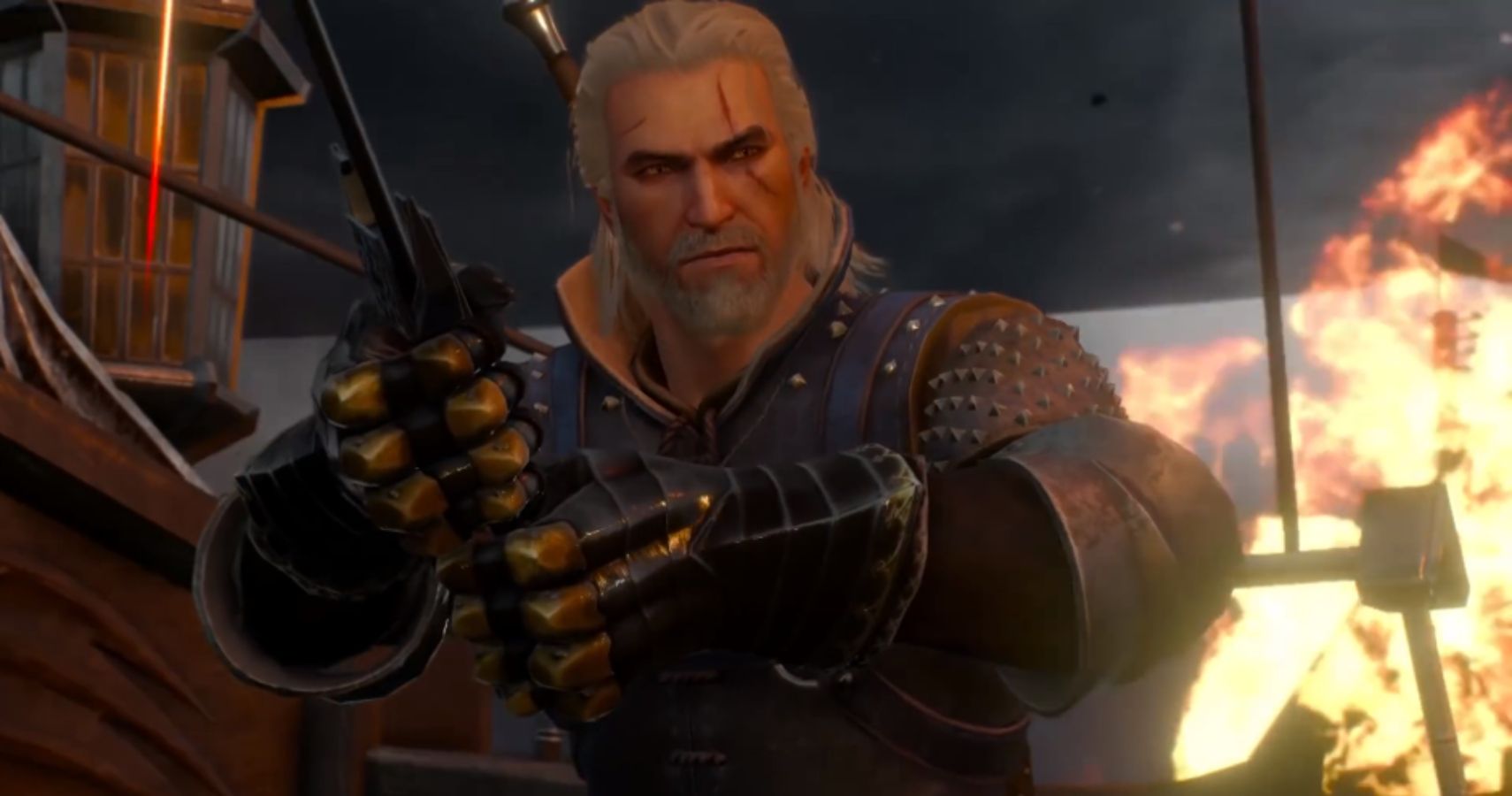 Witcher 3 Geralt Before Final Boss Fight