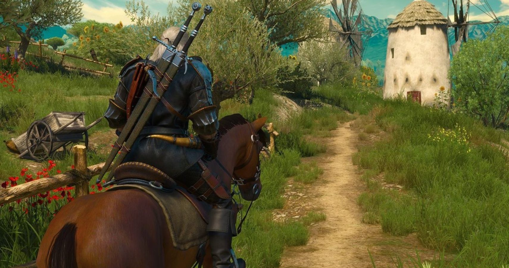 Witcher 3 Geralt With Roach