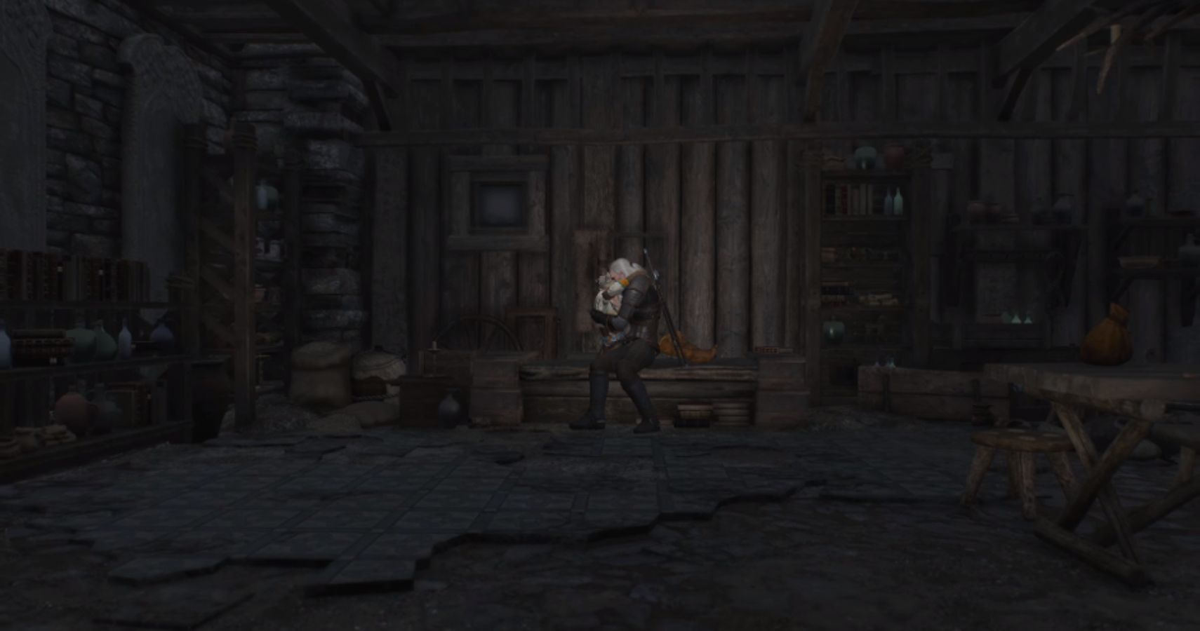 Witcher 3 Geralt and Ciri Reunited