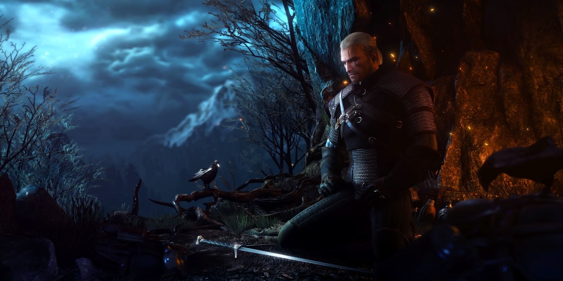 Witcher 3 Menu Screen