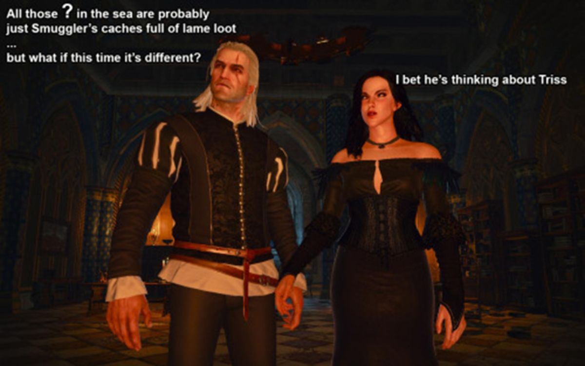 Witcher 3 Yennefer Is Suspicious Meme