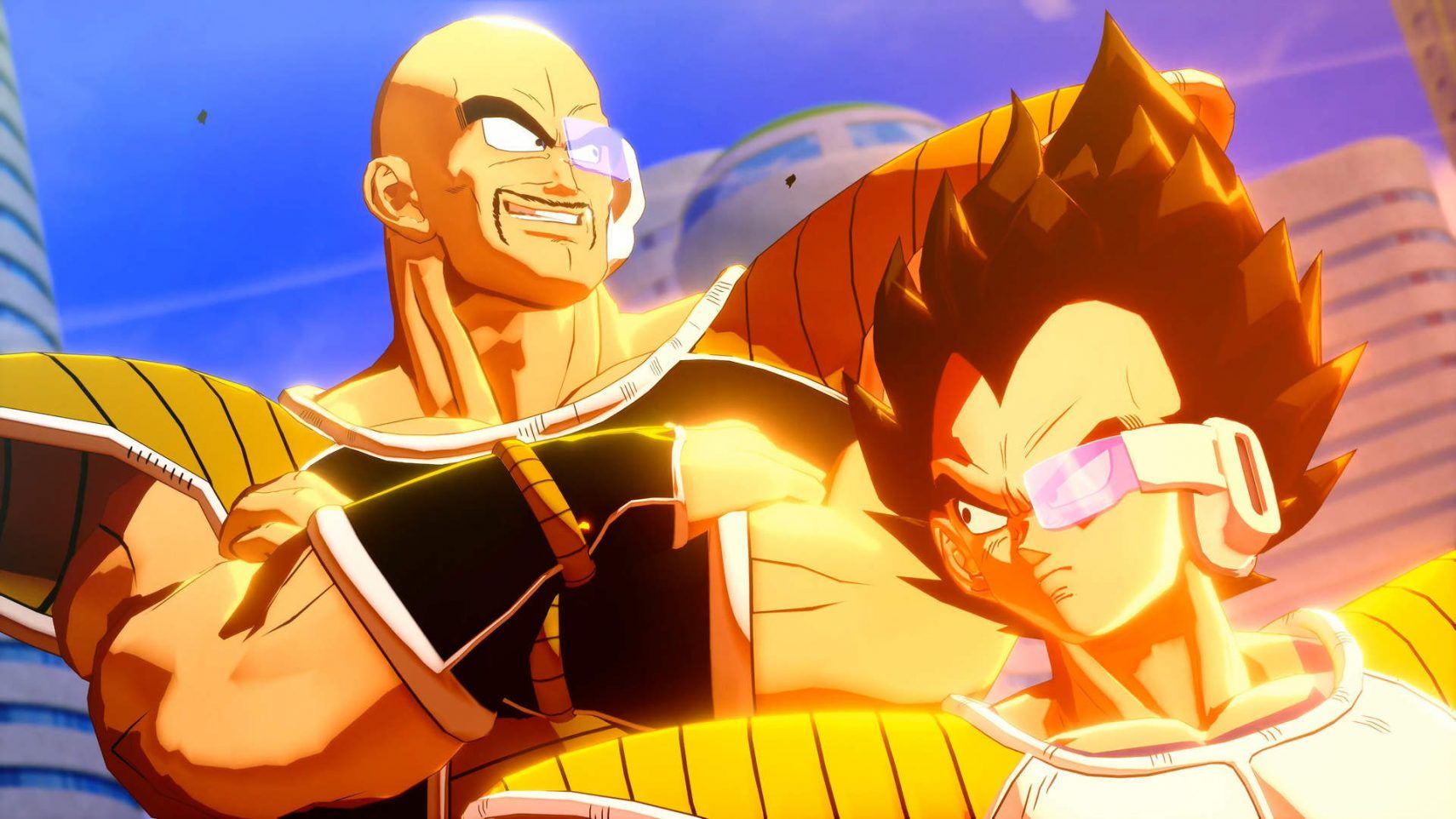 dbz kakarot nappa and vegeta