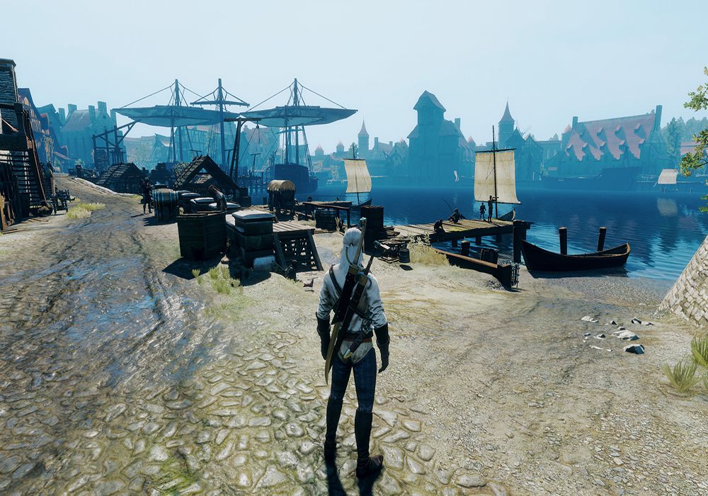 witcher draw distance mod
