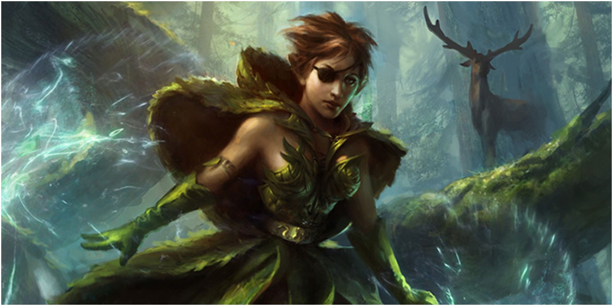 Freyalise, Llanowar's Fury by Adam Paquette