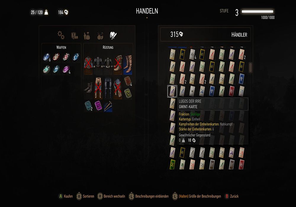 gwent card dealer mod