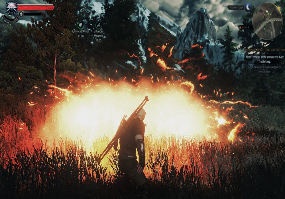 improved witcher sign mods