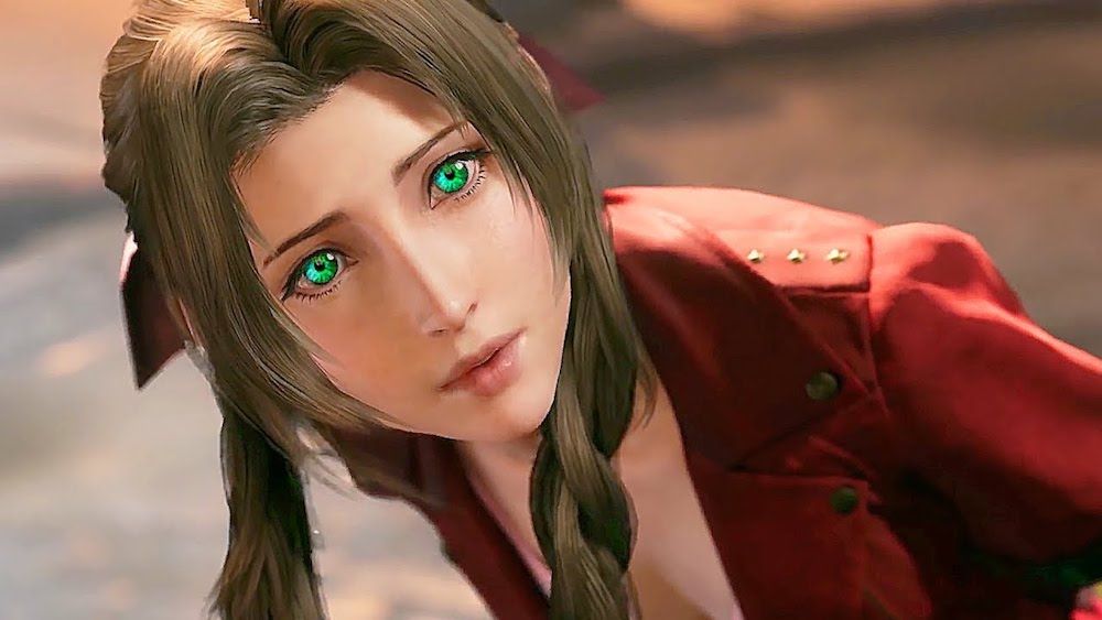 Aerith Gainsborough in FFVII Remake