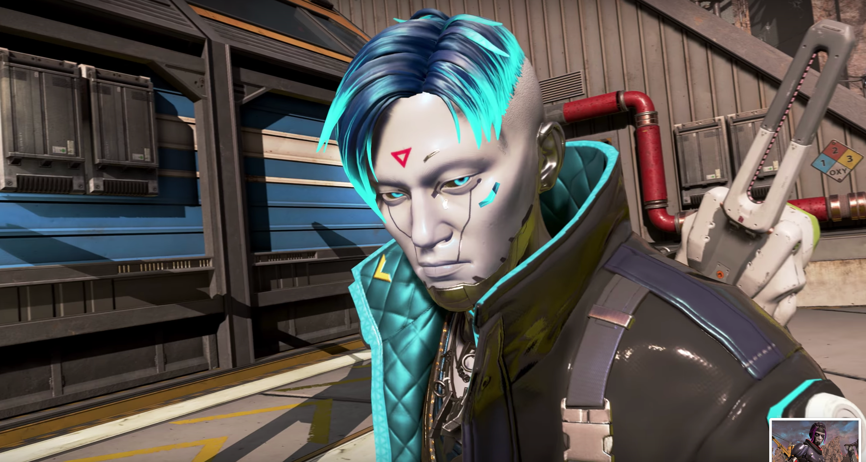A new Crypto skin in the Apex Legends Season 4 trailer.