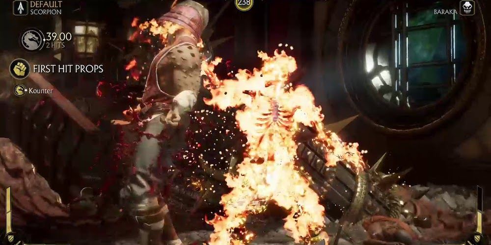 MK 11 demon dash special move