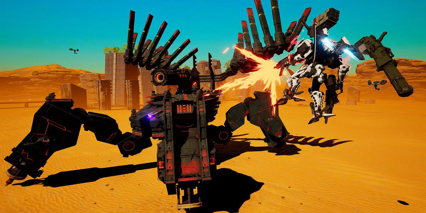 Daemon X Machina: Opening fire on an immortal 
