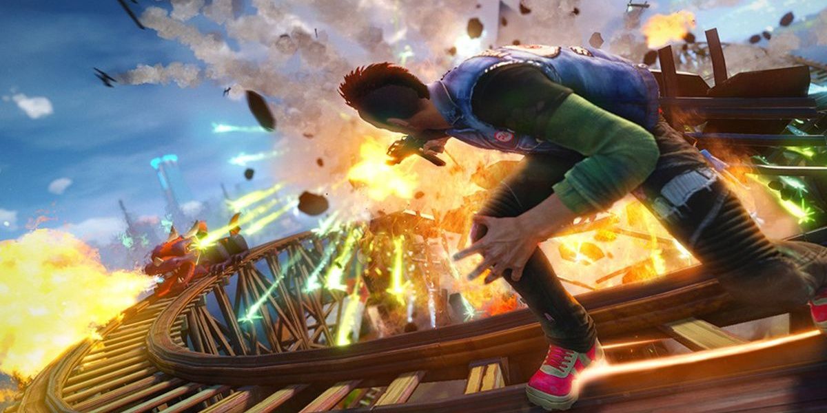 Sunset Overdrive Character Grinding