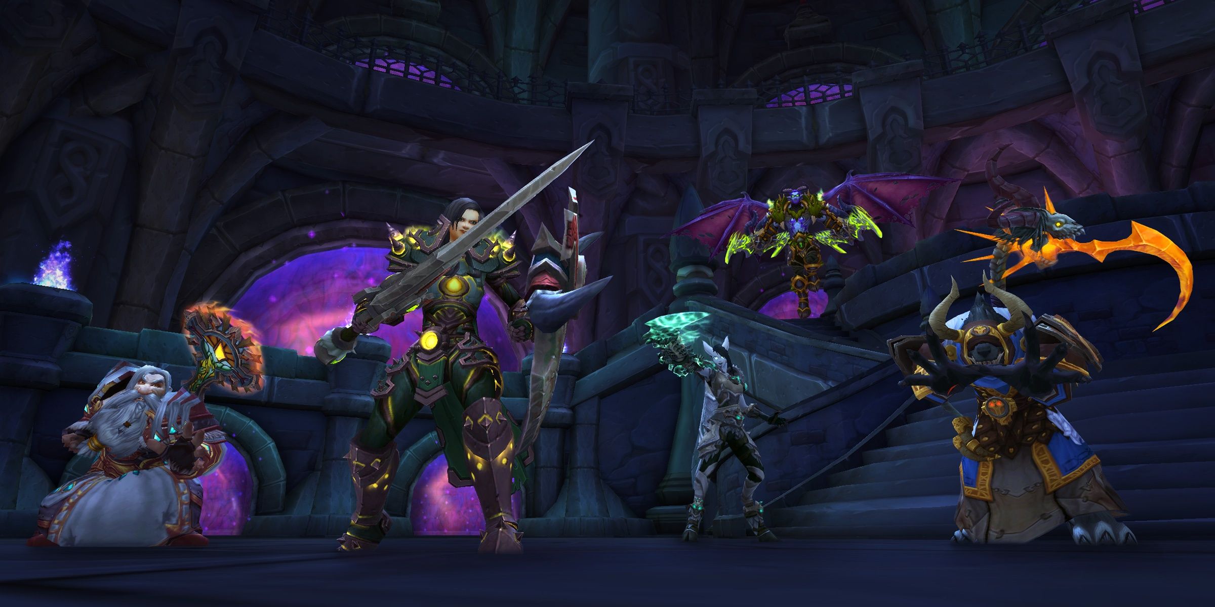 Screenshot World of Warcraft characters