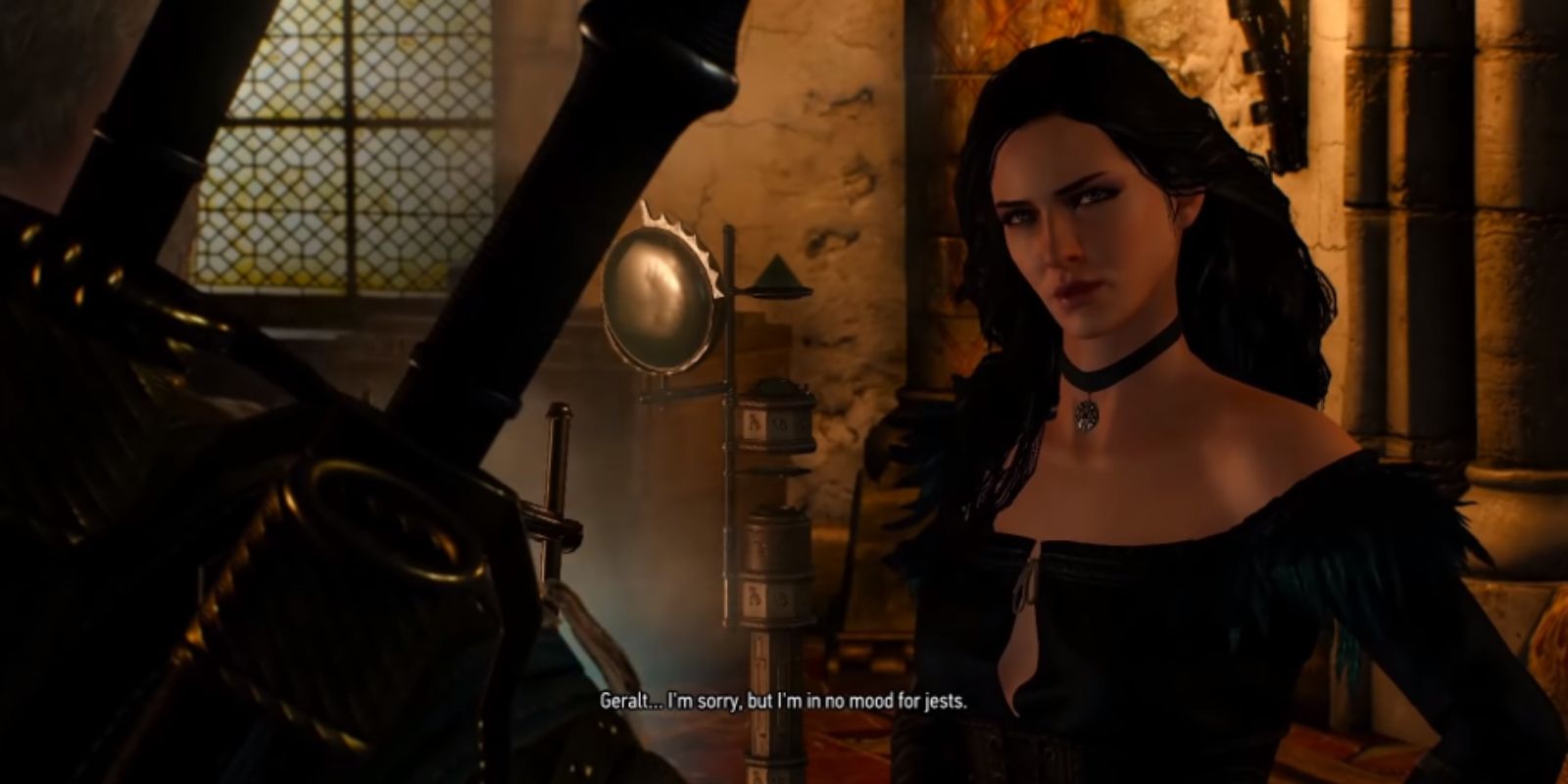 Witcher 3 Yennefer At Kaer Morhen