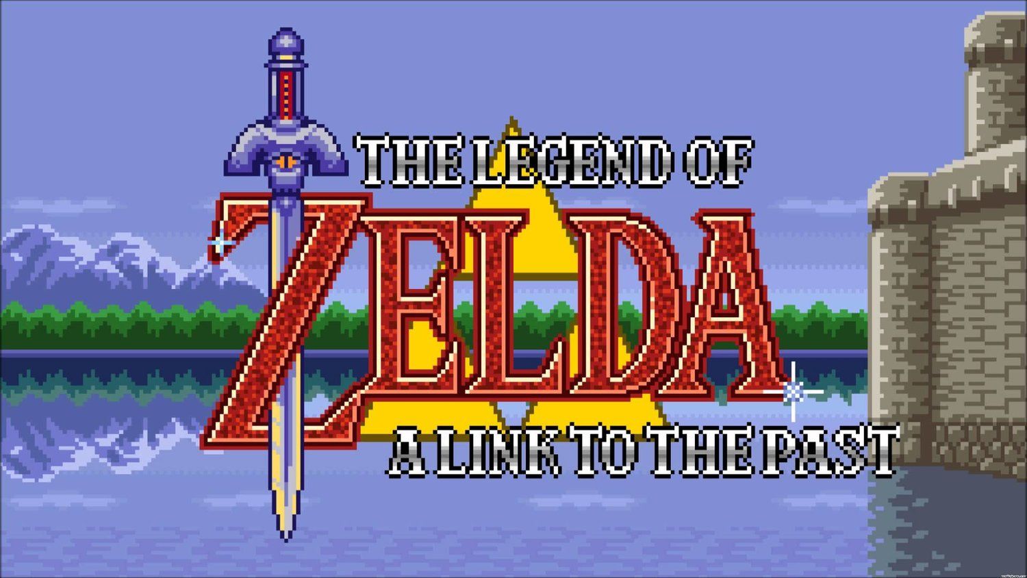 a link to the past title screen