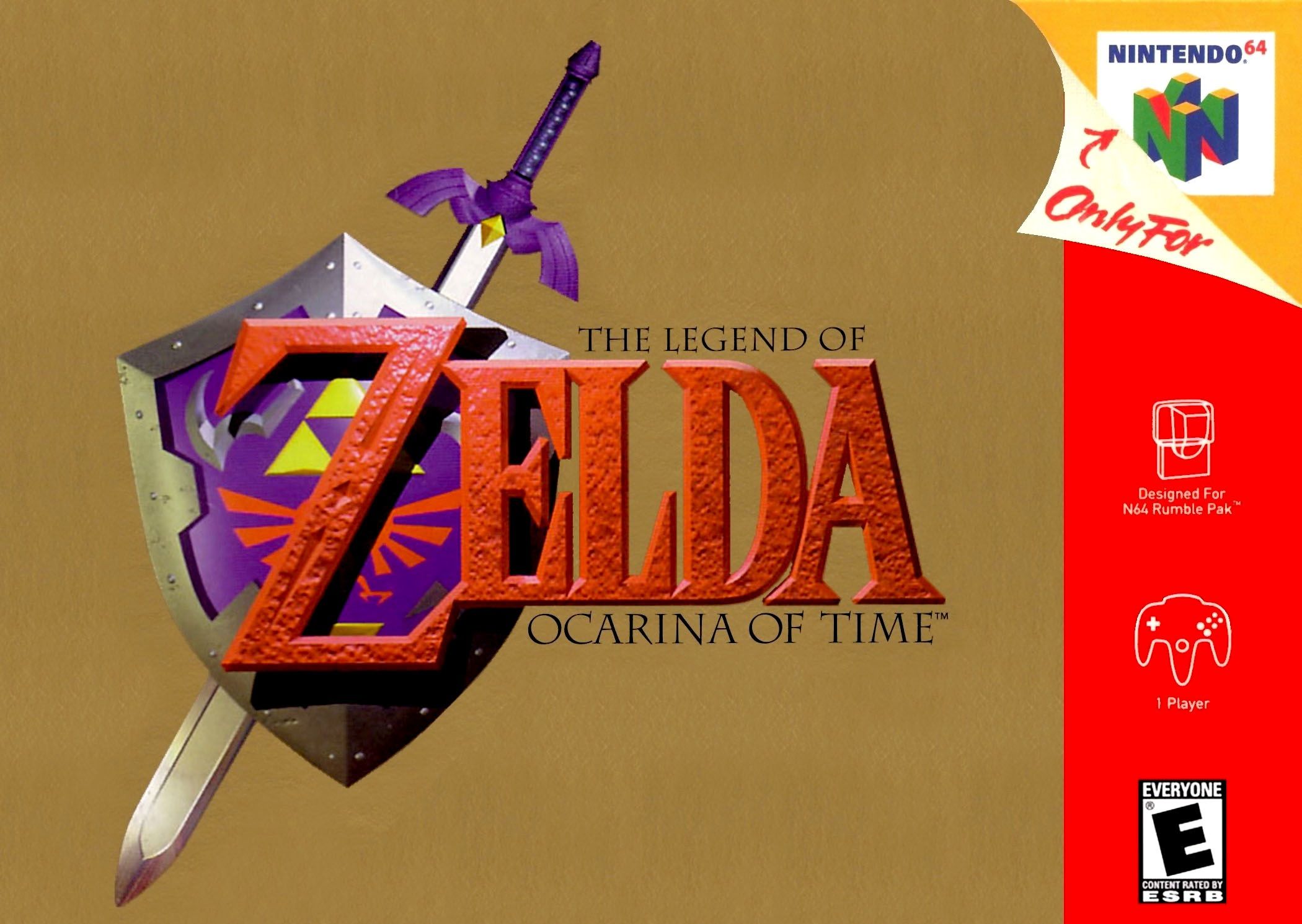 ocarina of time box art