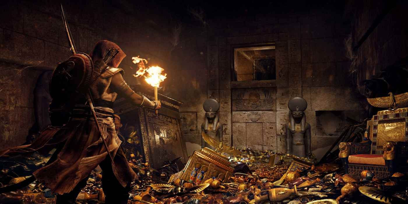 Assassin's Creed Origins Tomb Full Of Gold