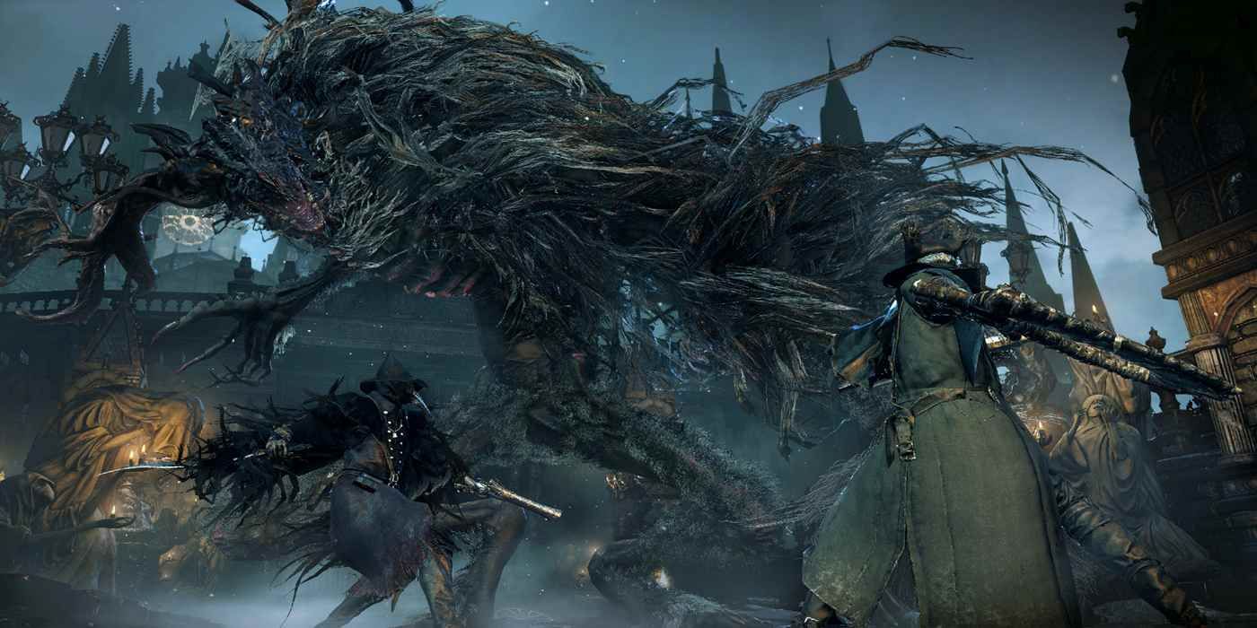 Bloodborne beast co-op gameplay