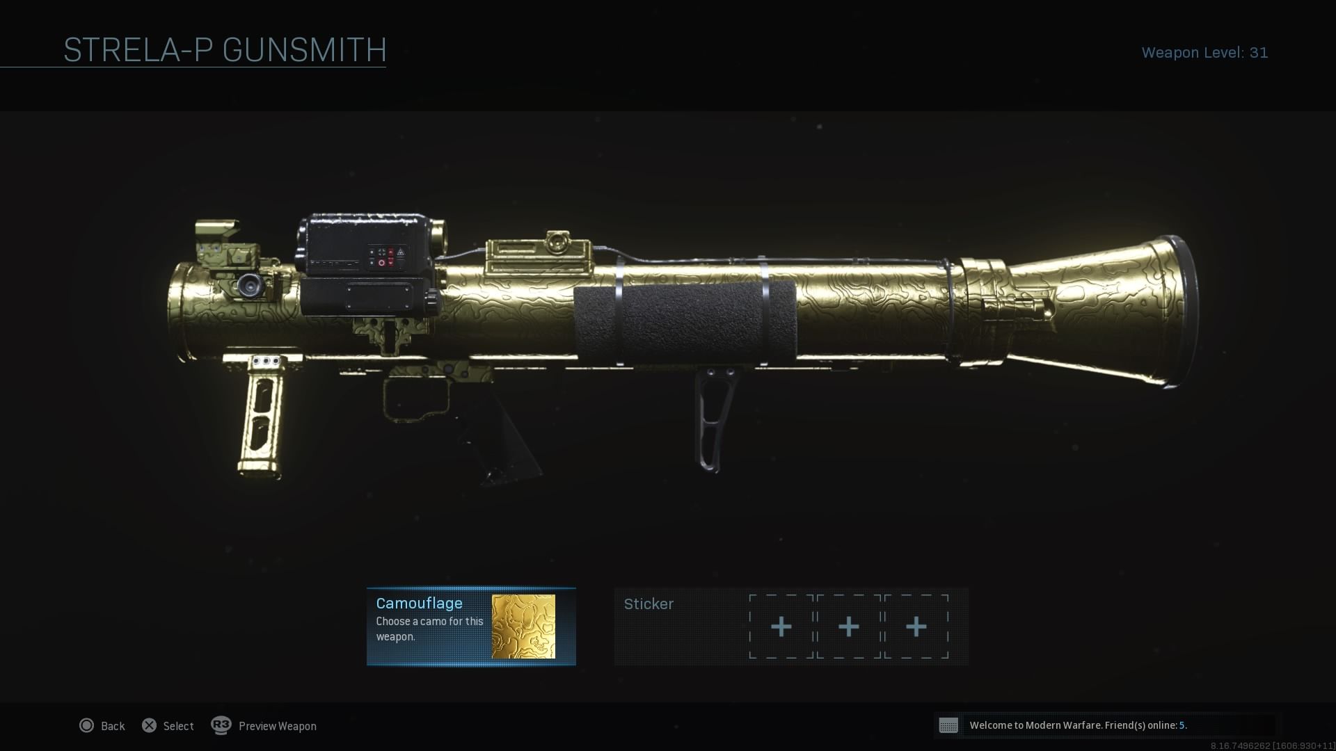 Call Of Duty Warzone Strela P In Gunsmith