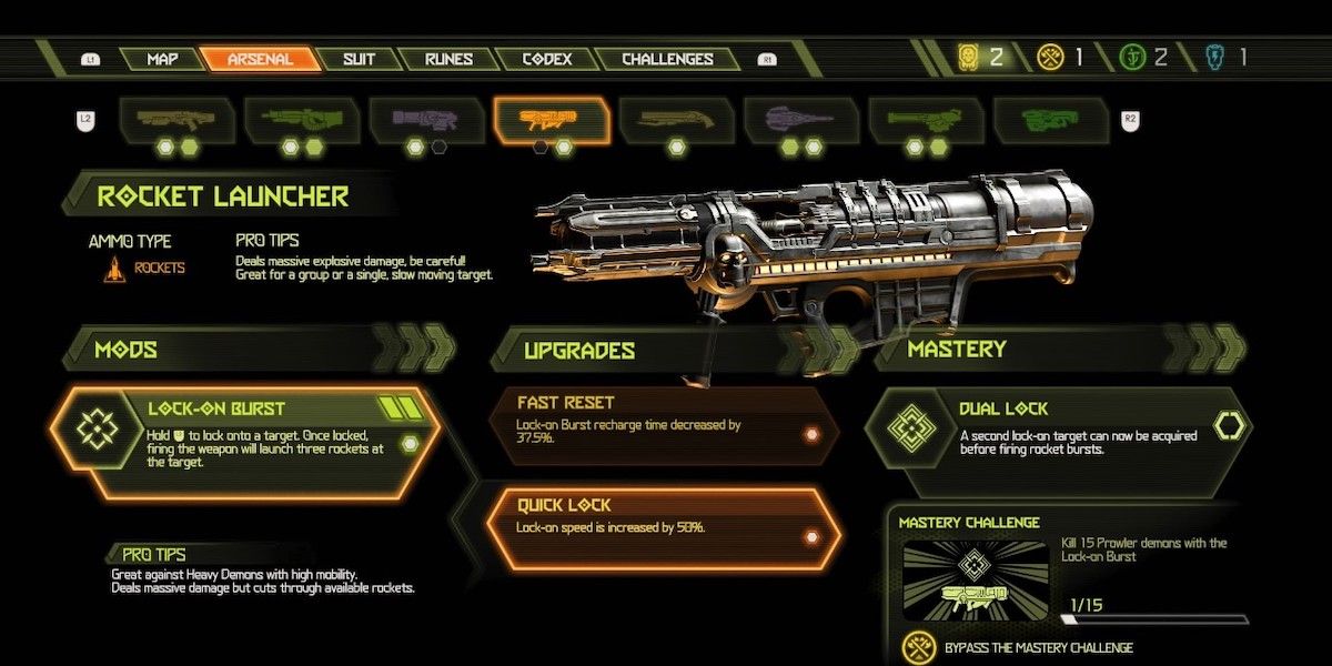 Doom Eternal Rocket Launcher