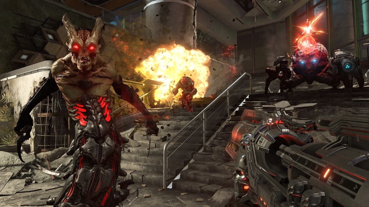Doom_Eternal_City_Fight