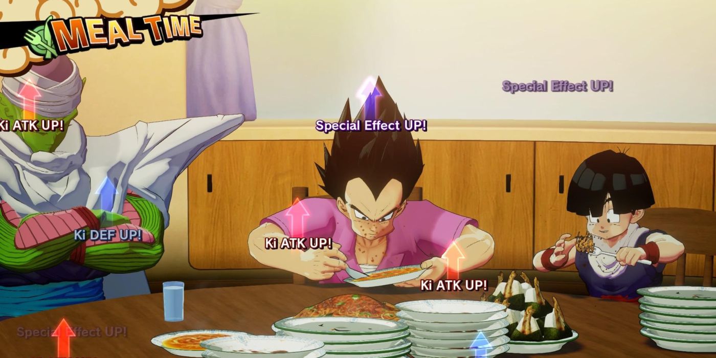 Dragon Ball Z Kakarot Piccolo Vegeta Gohan Meal