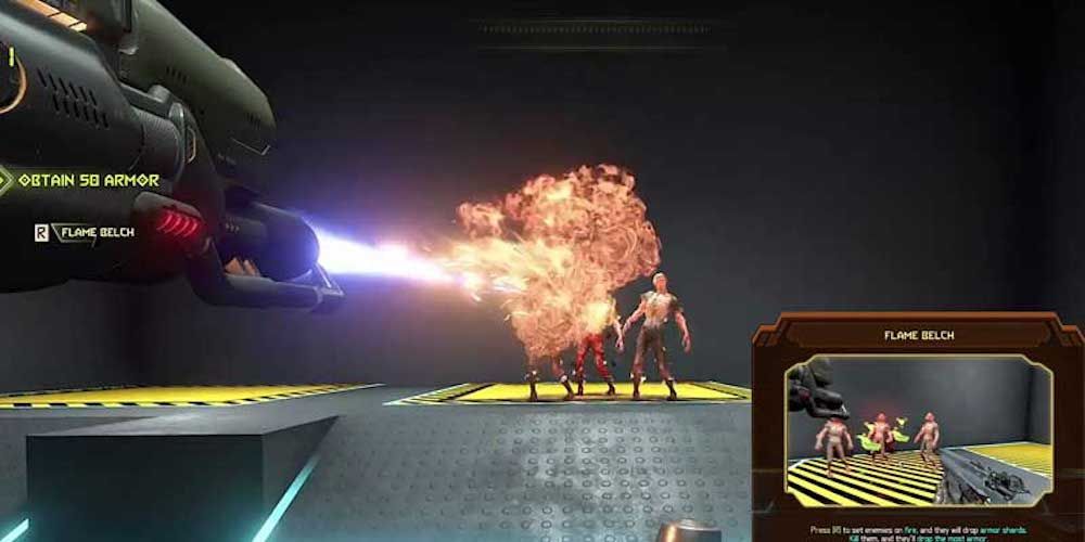 Flame belch Doom Eternal