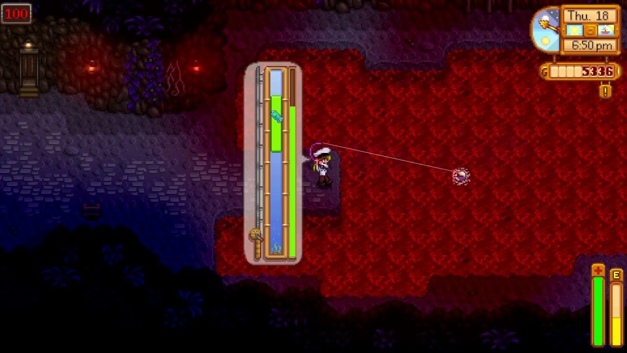 Floor 100 Lava Mines Stardew