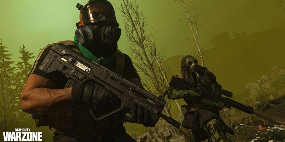 Modern warfare gas mask warzone