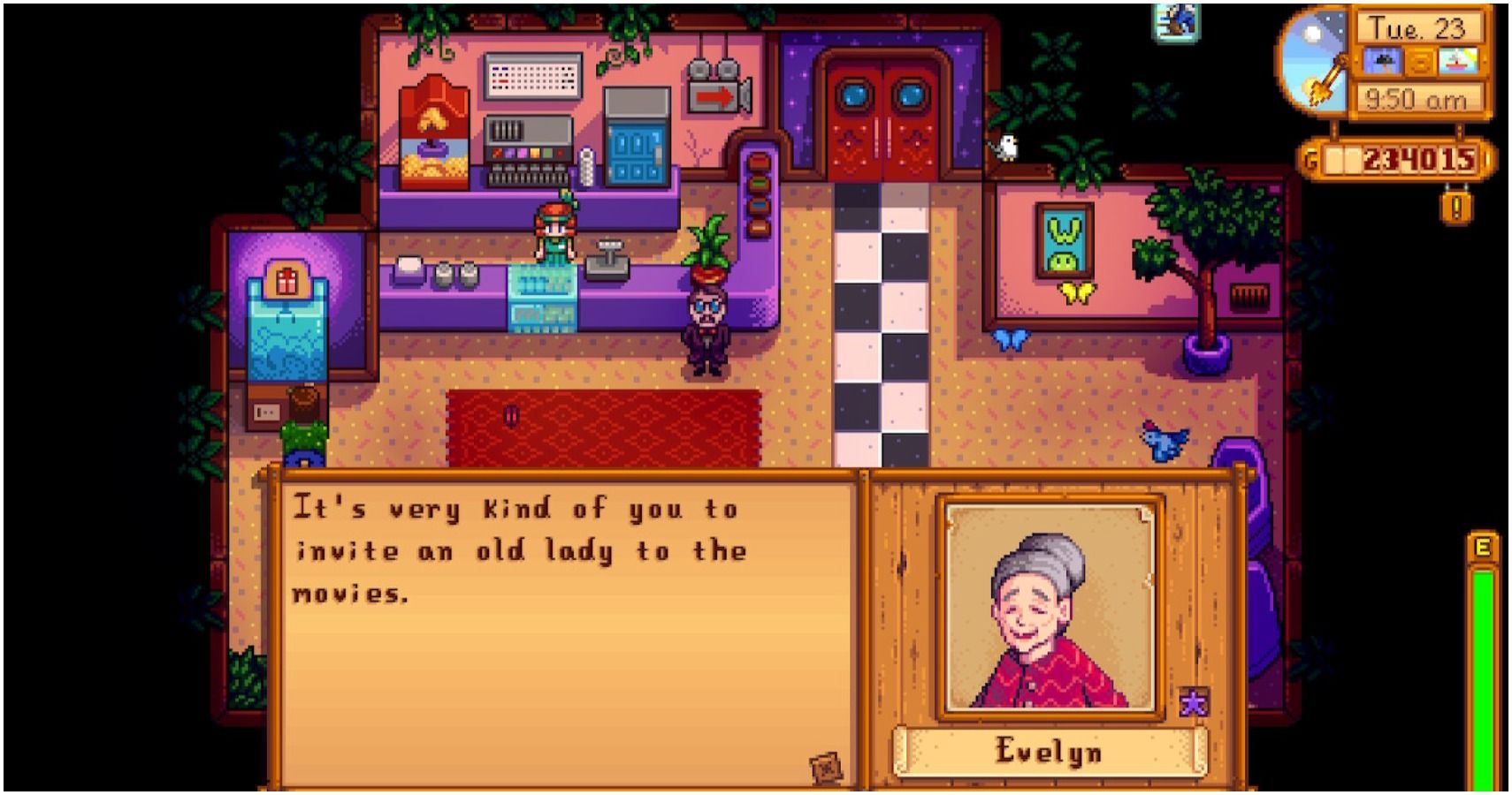 Movie Theatre Interior Stardew
