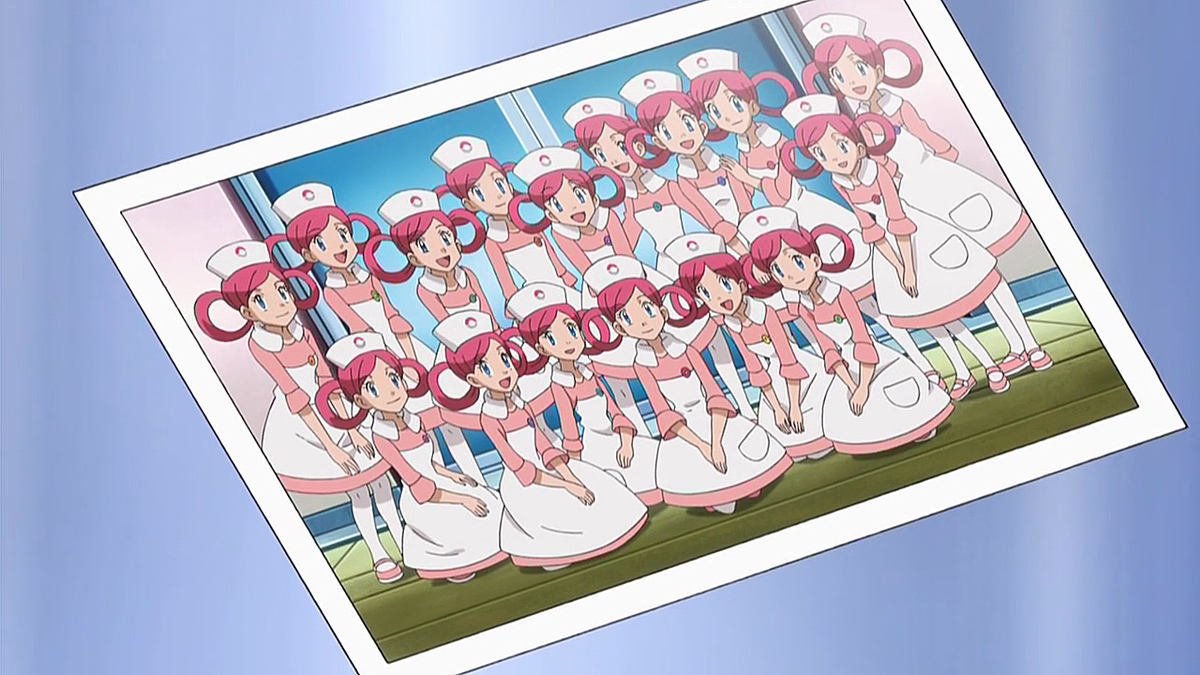 nurse joy family photo pokemon